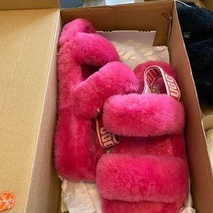 Fluffy Ugg slippers